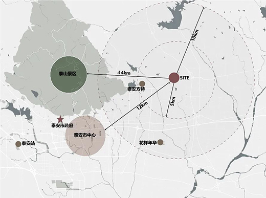 小型公共建筑設計：山東泰安·泰山佑游客中心